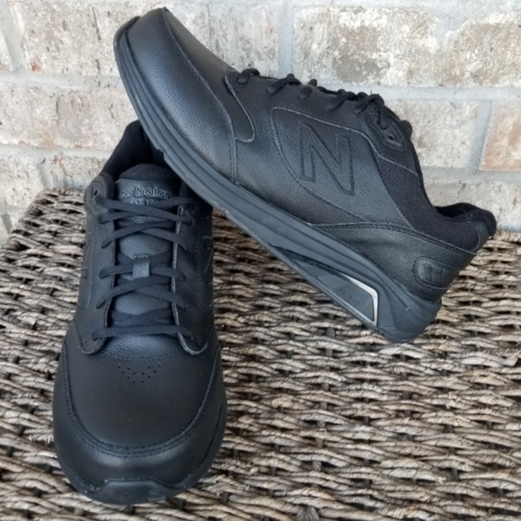 New Balance BLACK UNISEX Work Shoes (M8.5D /W10D) Durable Walking Sneakers - Picture 2 of 10